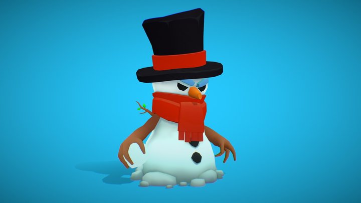 SNOWMAN 3D Model