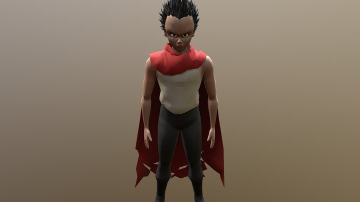 AKIRA Tetsuo: first 3D model 3D Model