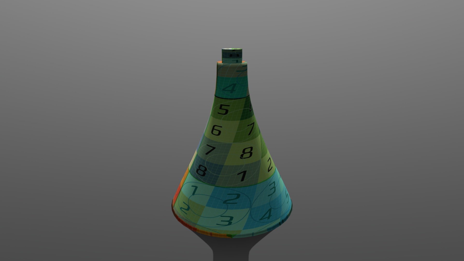 Checkered Beaker Melk