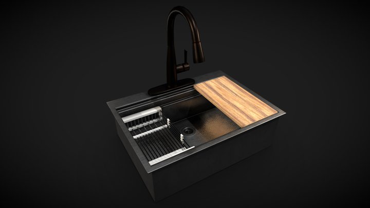 Kitchen Sink 3D Model