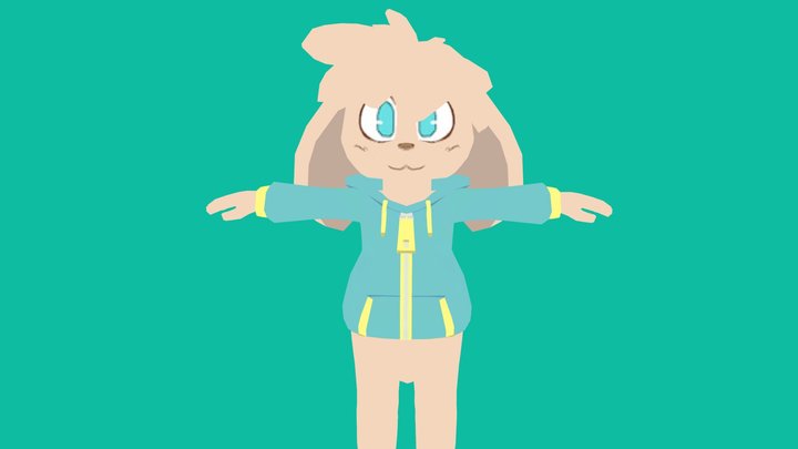 Teal 3D Model