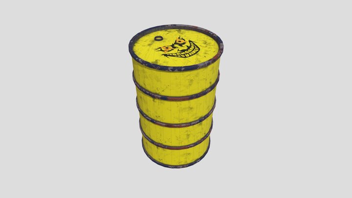 Iron_Barrel 3D Model