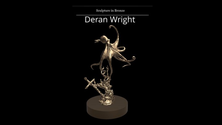 Dance of the Deep by Sculptor Deran Wright 3D Model