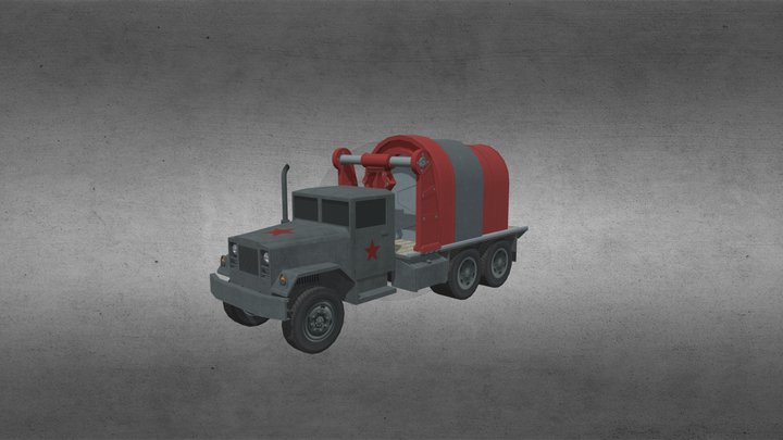 Soviet Mobile Construction Vehicle