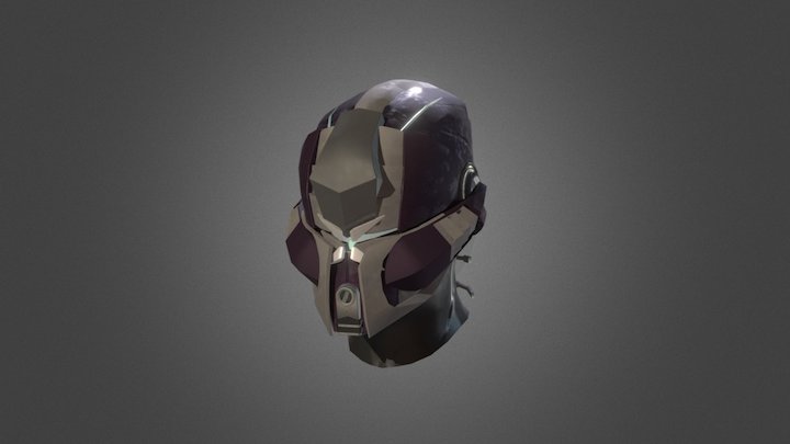 Void Helmet PlanetSide 2 3D Model