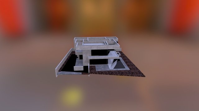 Villa T 3D Model