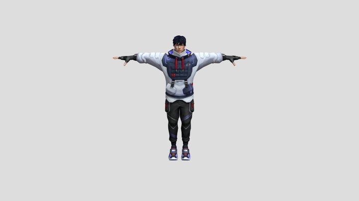 Iso (T-pose) – Modello 3D gratuito STL