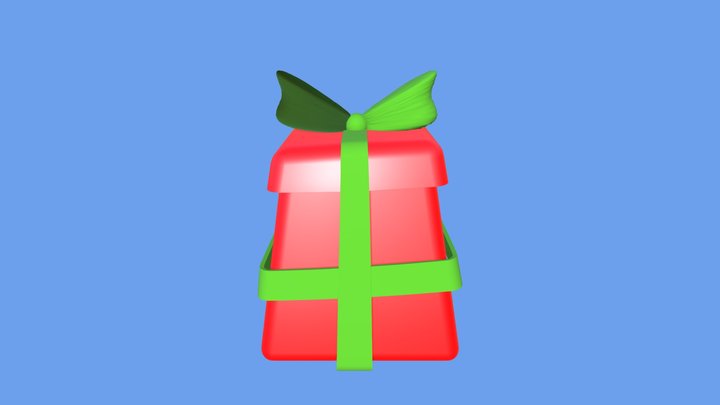 Gift Box 3D Model