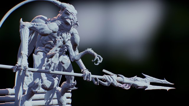 Insect Warrior 3D Model