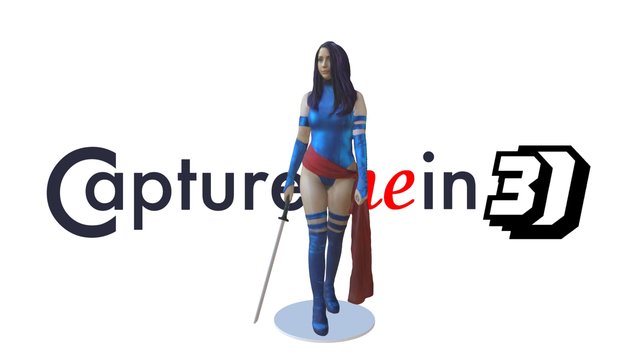 Lana as Psylocke 3D Model
