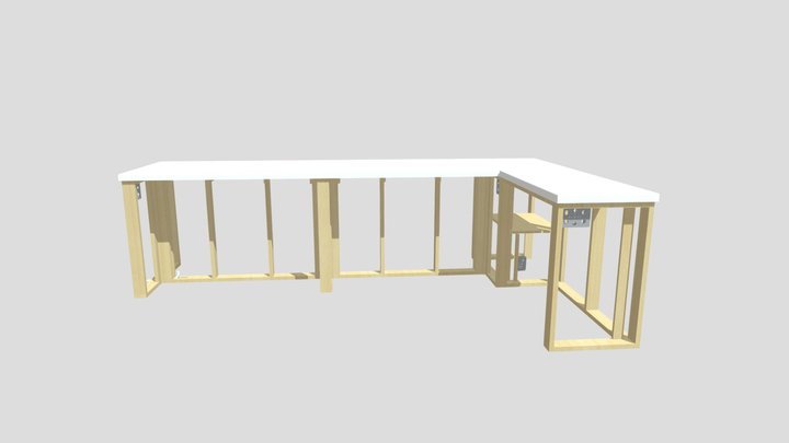 カウンター詳細 3D Model