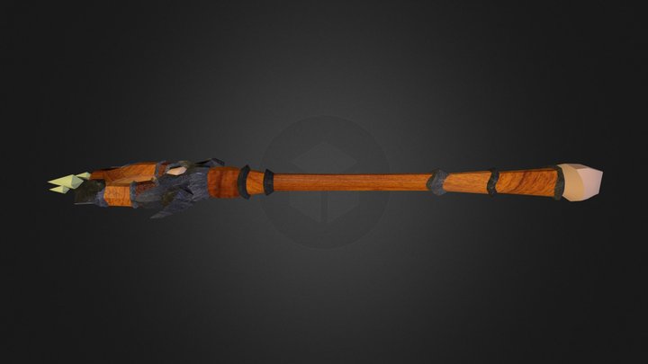 Staff 3D Model