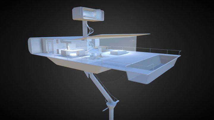 Oblivion Sky Tower WIP 3D Model