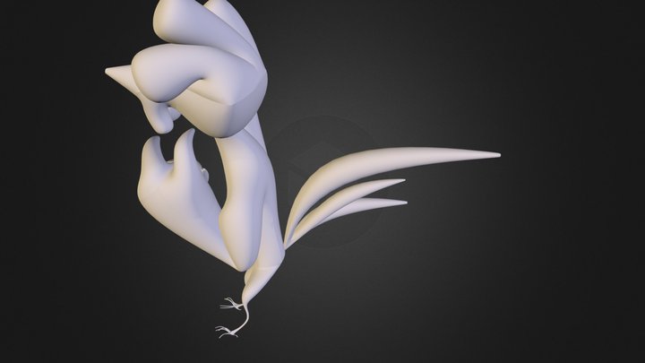 Skin_rooster_1 3D Model