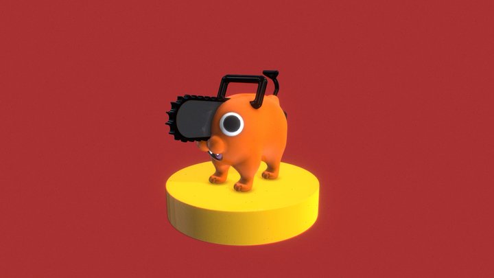 Pochita 3D Model