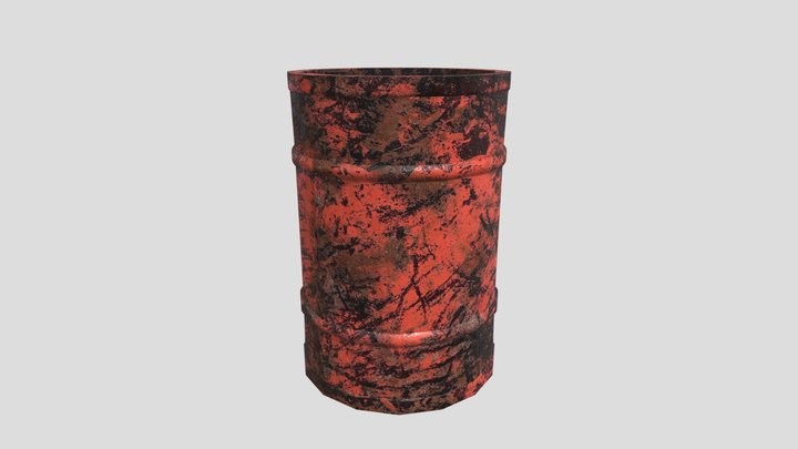 Barrel 3D Model