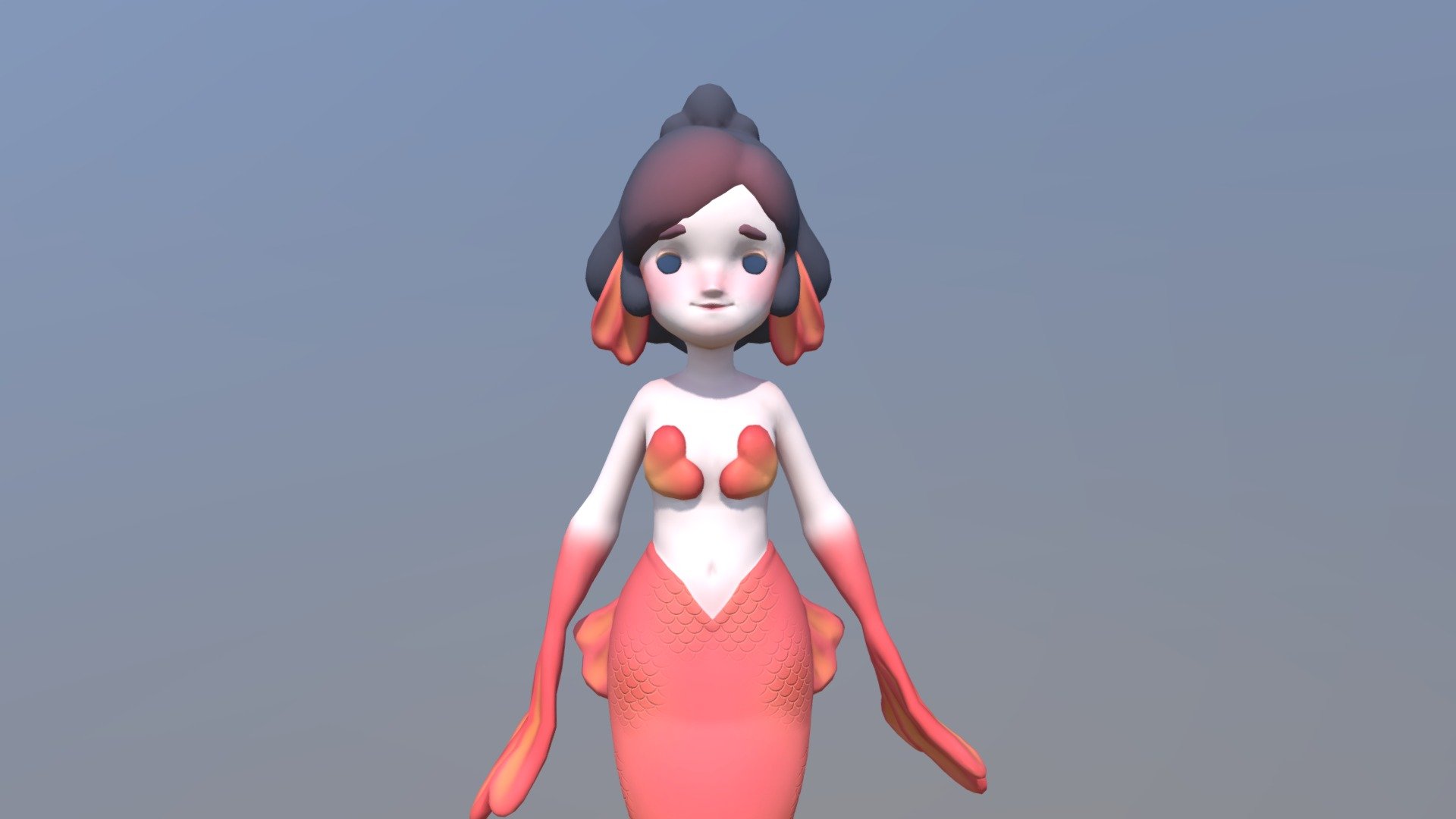 Petite Mermaid - 3D model by Kanna-Nakajima [c1e38b3] - Sketchfab