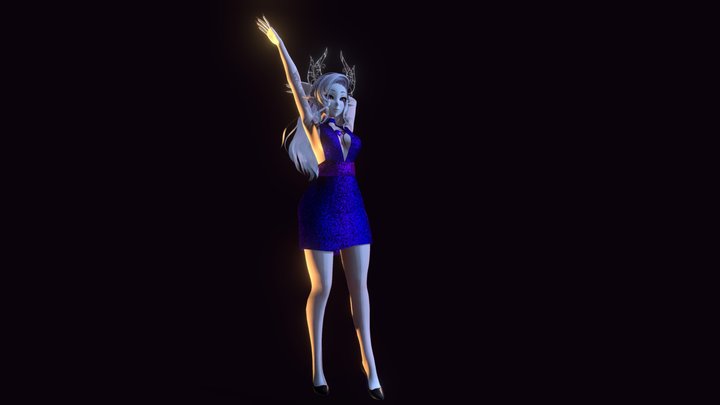 Birthday dress 3D Model