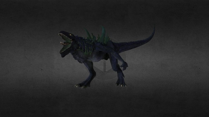 Godzillark Animation 3D Model