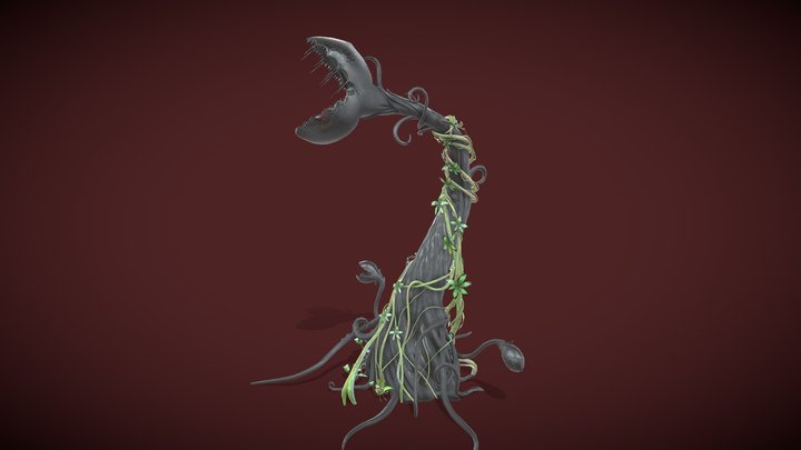 Animated Venus Flytrap Robot Loop – Modelo 3D gratuito STL