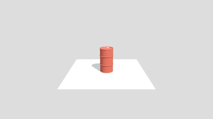 Metalbarrel 3D Model