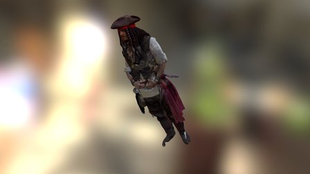 Jack Sparrow 3D Model