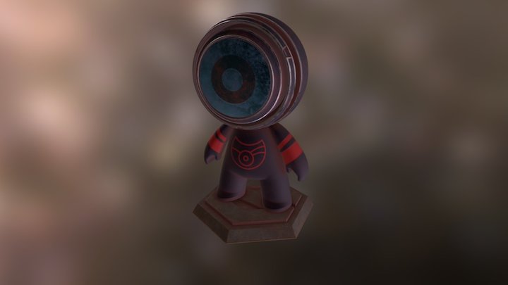 Mat the astronaut 3D Model