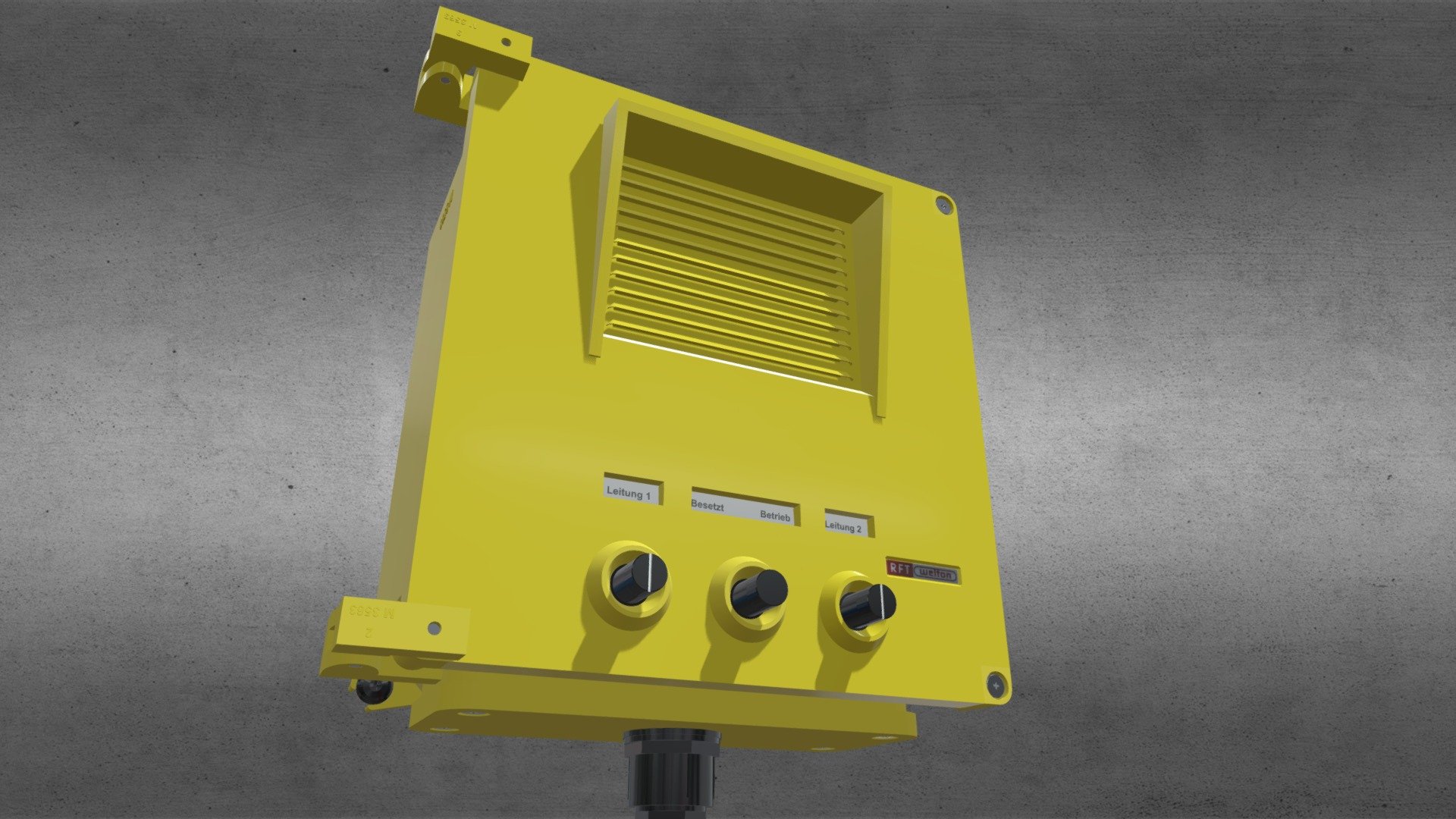 Wechselsprechsystem WLR 2 K 57 - 3D model by BunkerBande Berlin ...
