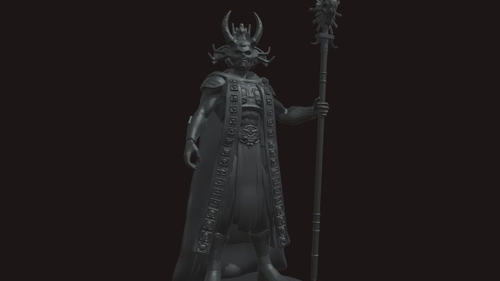 Skelletor God -  Masters of the Universe 3D Model