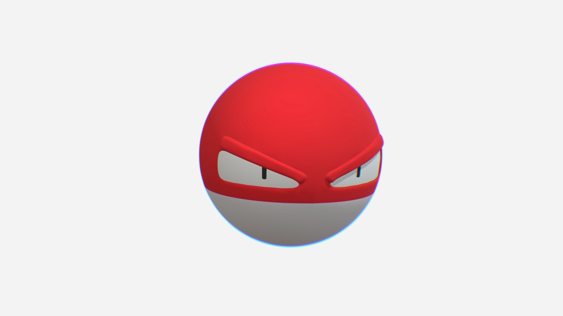 Voltorb - 3d Pokemon Model - Download Free 3d Model By Anil Hembram 