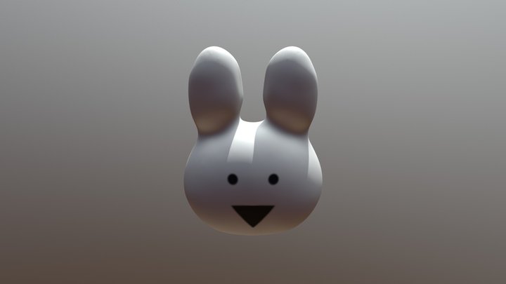 Action Rabbit 3D Model