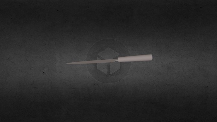 Sushi Knife 3D Model