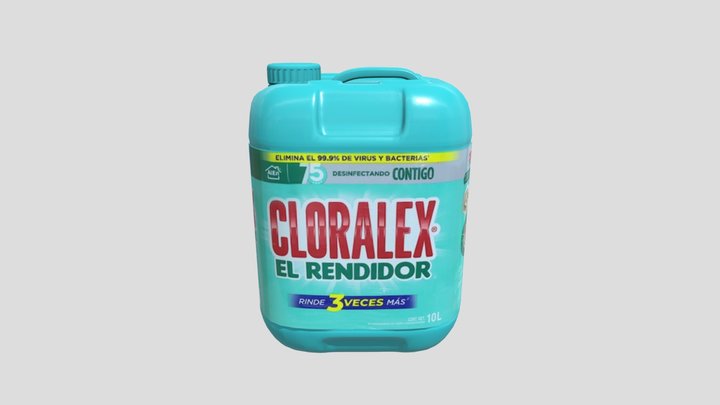 Detergente - Cloralex El Rendidor 3D Model