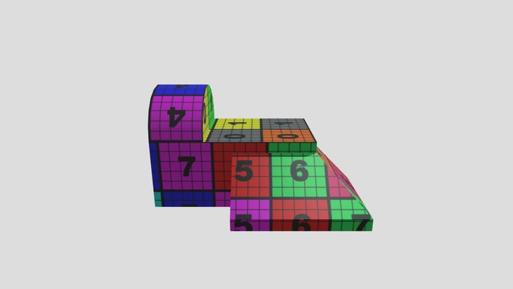 UV Building 3D Model