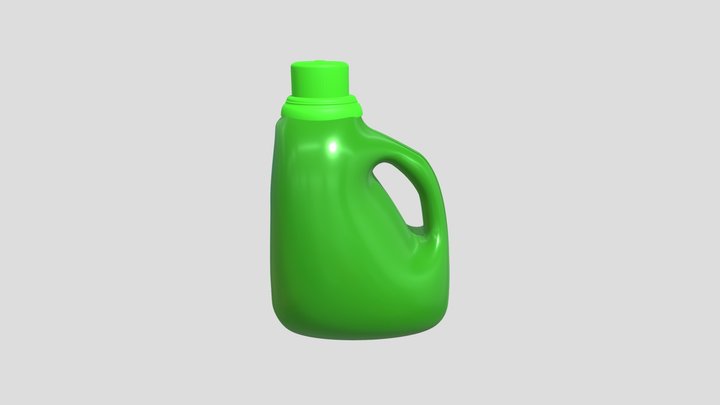 Purex_bottle_green 3D Model
