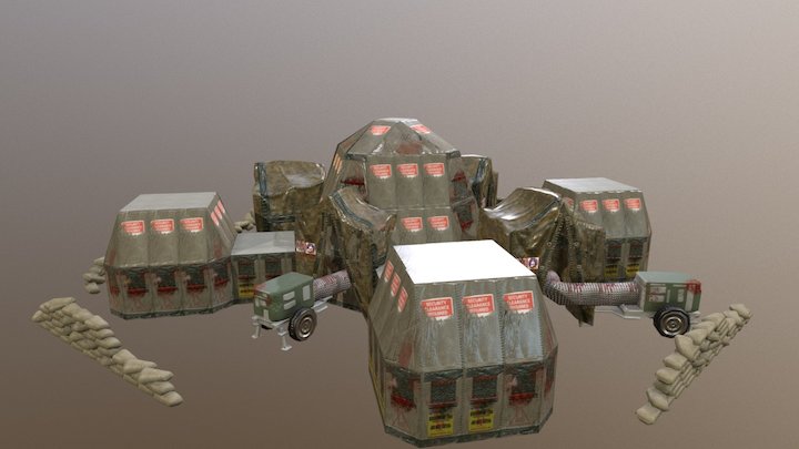 Command Center 3D Model