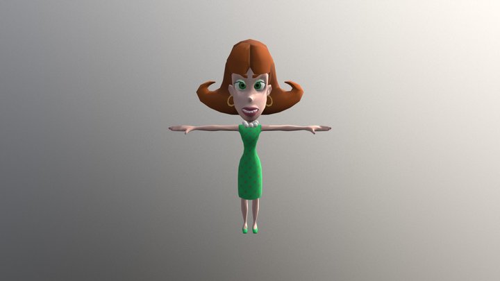 Judy Neutron 3D Model