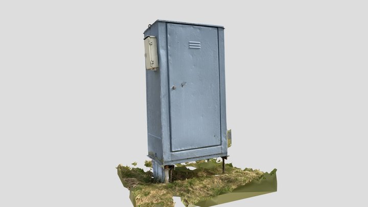 Electric Box, RAW Scan 3D Model