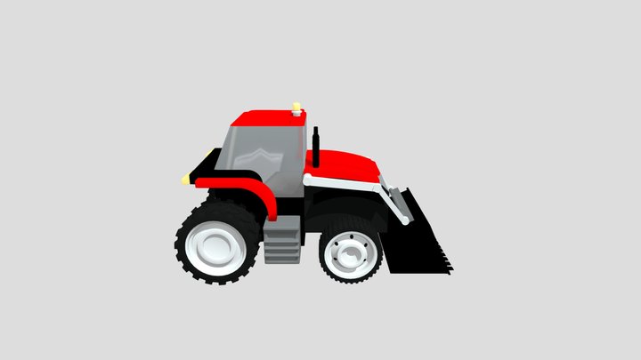 tractor 3D Model