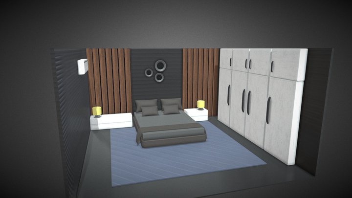 Bedroom Design 3D Model