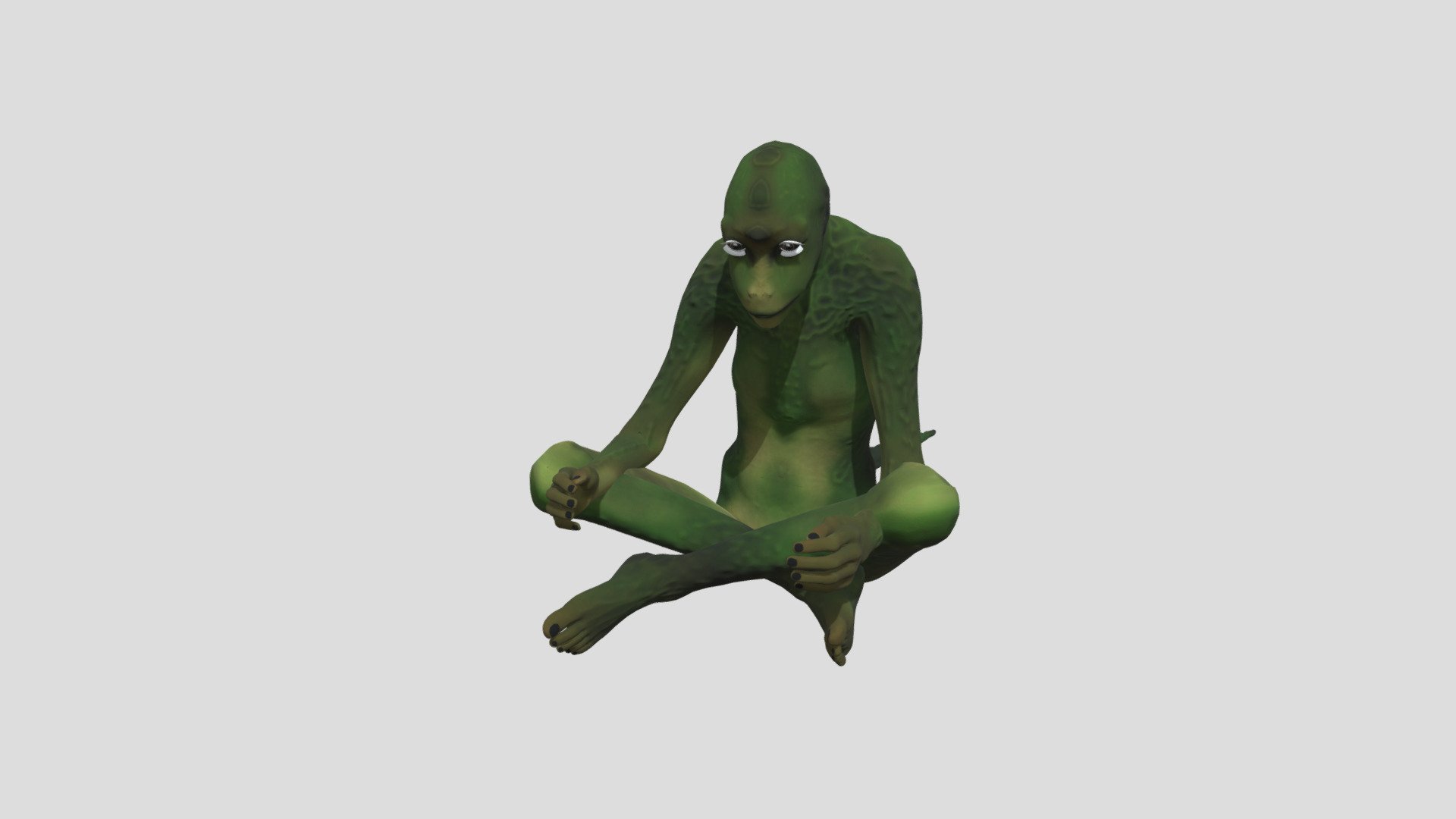 Male Sitting Pose