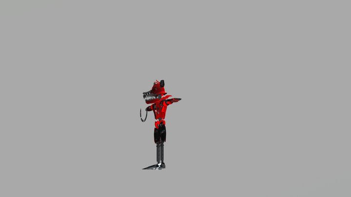 shadow_grim_foxy 3D Model