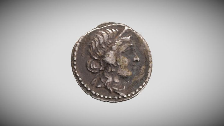 Figure 3b: Coin 74 3D Model
