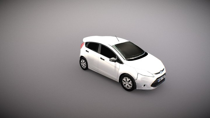 Ford Fiesta 2009 3D Model