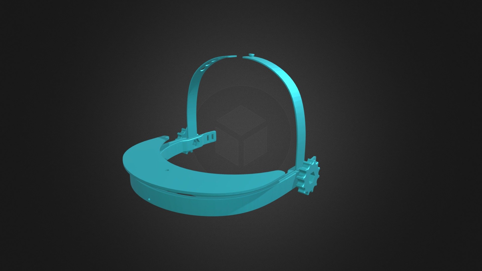 Faceshieldassembly1 Download Free 3D model by StructureTree Canada
