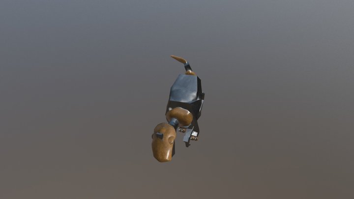 Robo Raptor Sniff 3D Model