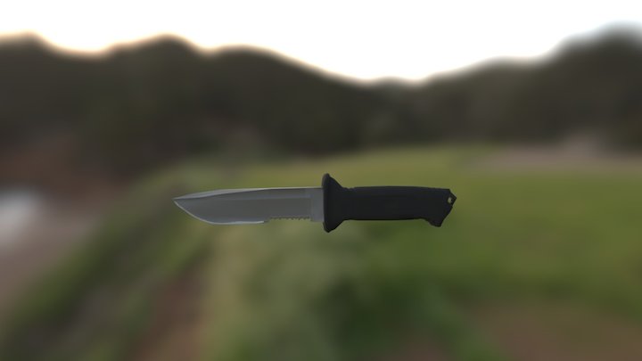 Couteau 3D Model
