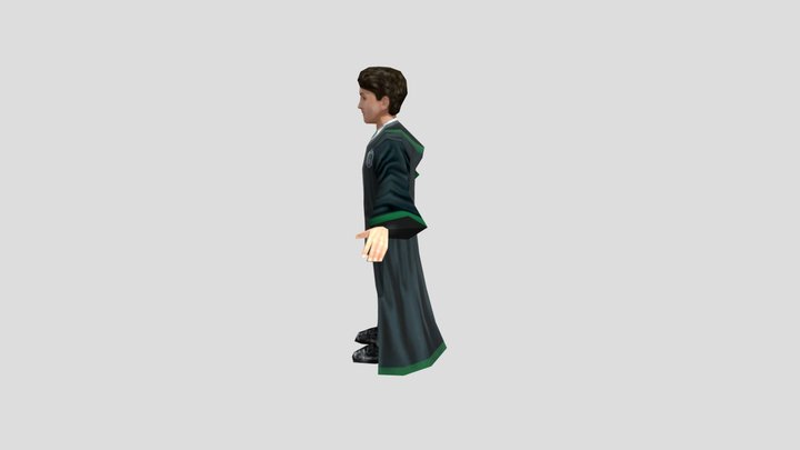 PC Computer - Harry Potter & the Chamber of Secr 3D Model