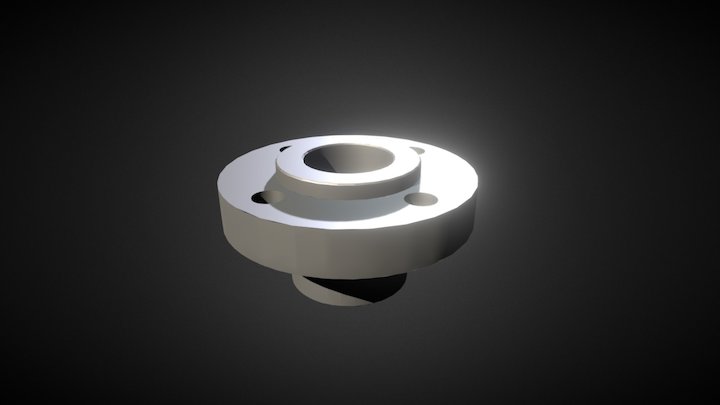 Bushing with deepenings 3D Model