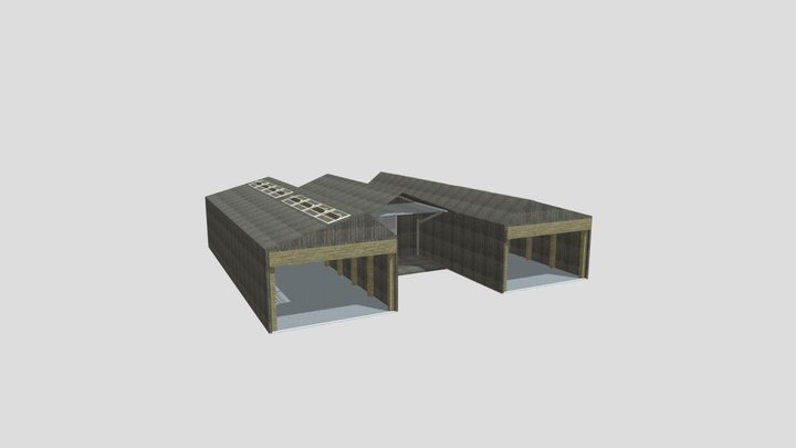Workshop Double Cub 3D Model